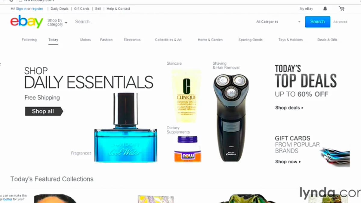 Обложка курса: (Lynda.com) - ebay для продавцов (практическое обучение) Вторая часть курса. Площадка: Складчик