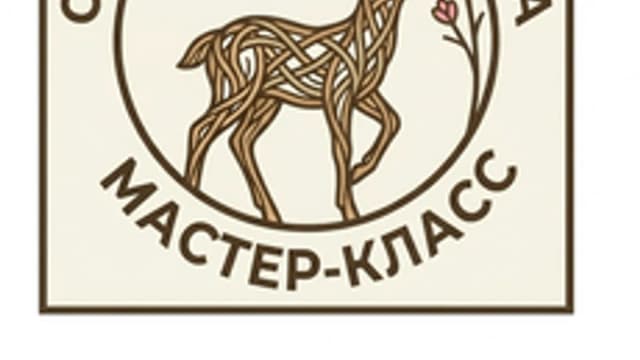 Обложка курса «Практический курс "Олененок" по плетеной садовой скульптуре» на Stepik