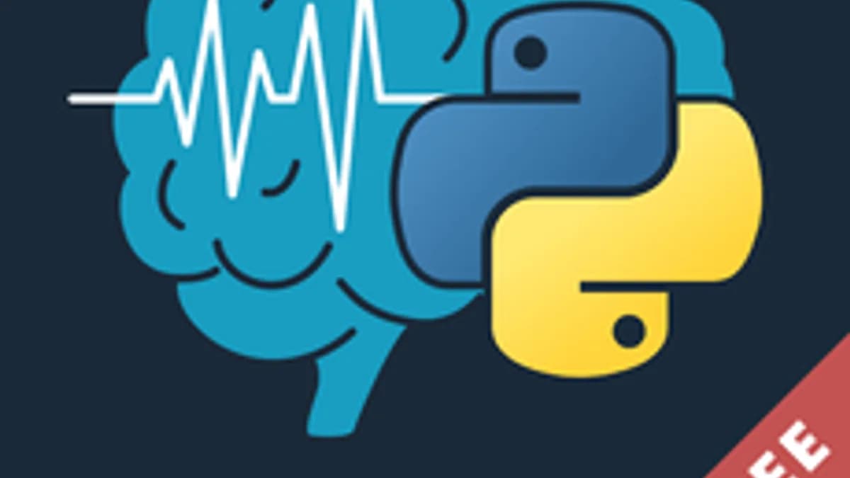 Обложка курса «Практический Python: анализ данных мозга для начинающих» на Stepik