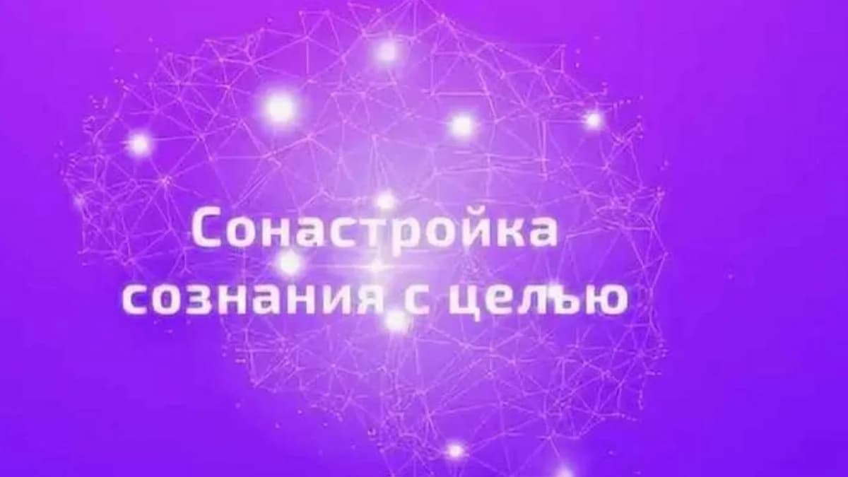 Обложка курса: Сонастройка с целью (Егор Астахов). Площадка: Складчина.biz