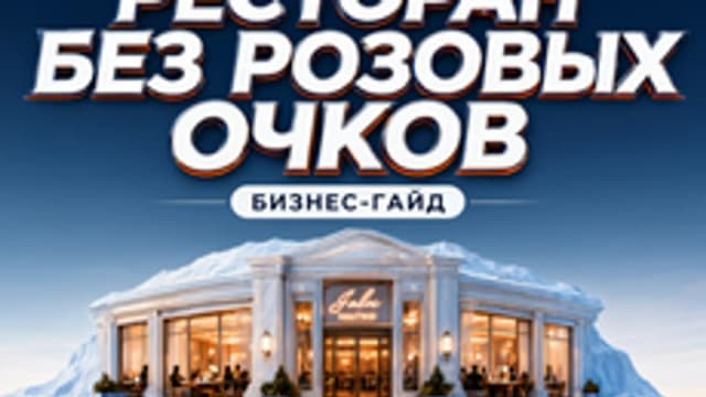 Обложка курса «Свой ресторан без розовых очков.» на Stepik