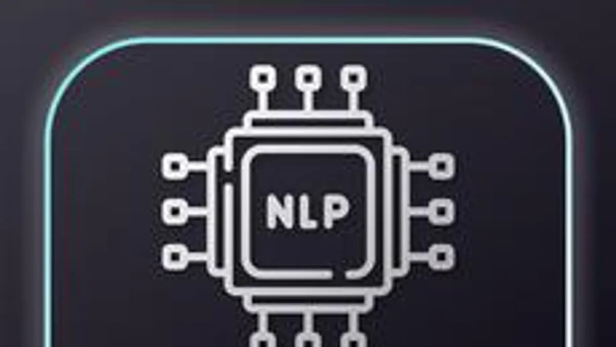 Обложка курса «Введение в обработку текста на Python (NLP)» на Stepik