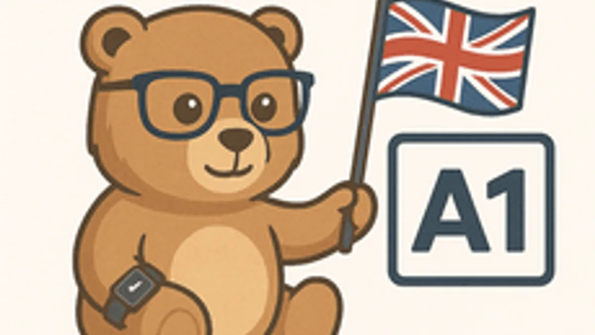 Обложка курса «Английский язык: A1 — Beginner (Начальный)» на Stepik