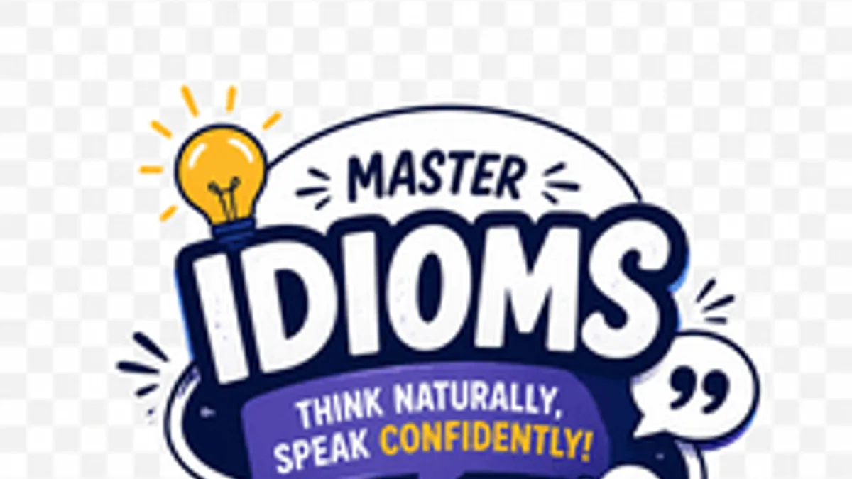 Обложка курса «English idioms for b1-b2» на Stepik