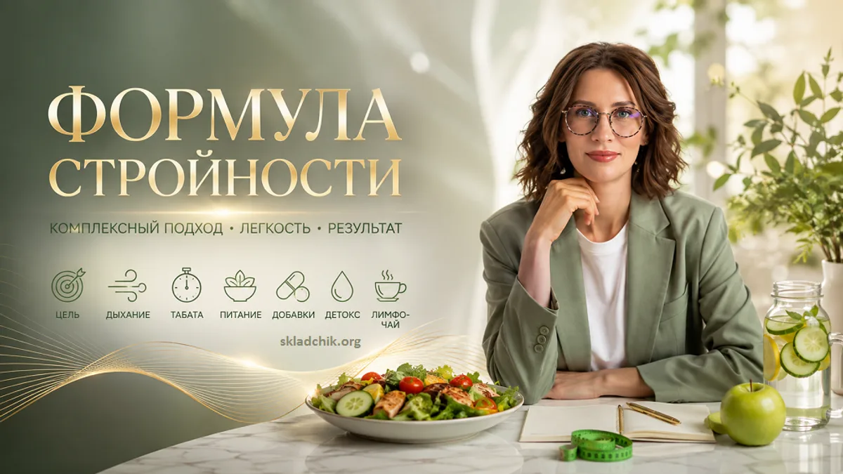 Обложка курса: Формула стройности [Катя Янг]. Площадка: Складчик
