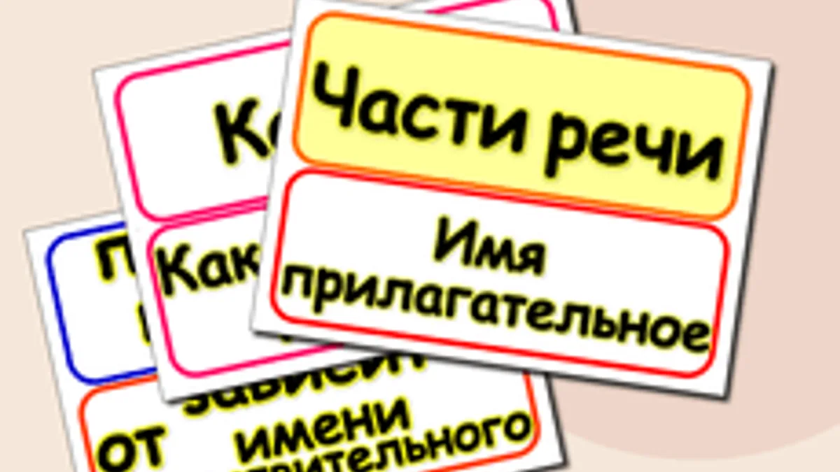 Обложка курса «имя прилагательное» на Stepik