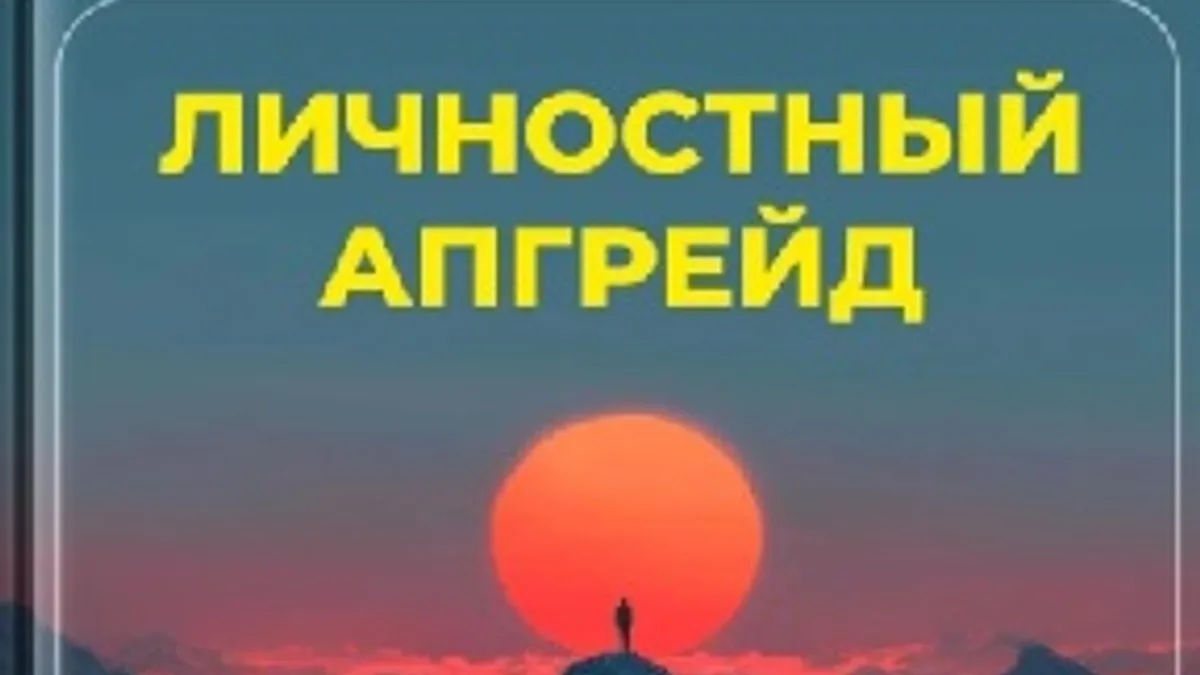 Обложка курса: Личностный апгрейд: как стать лучшей версией себя + Мышление успеха: как стать увереннее и счастливее [Артем Демиденко]. Площадка: Складчик