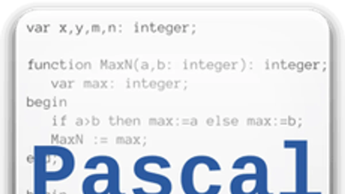 Обложка курса «Программирование на Pascal 10 класс» на Stepik