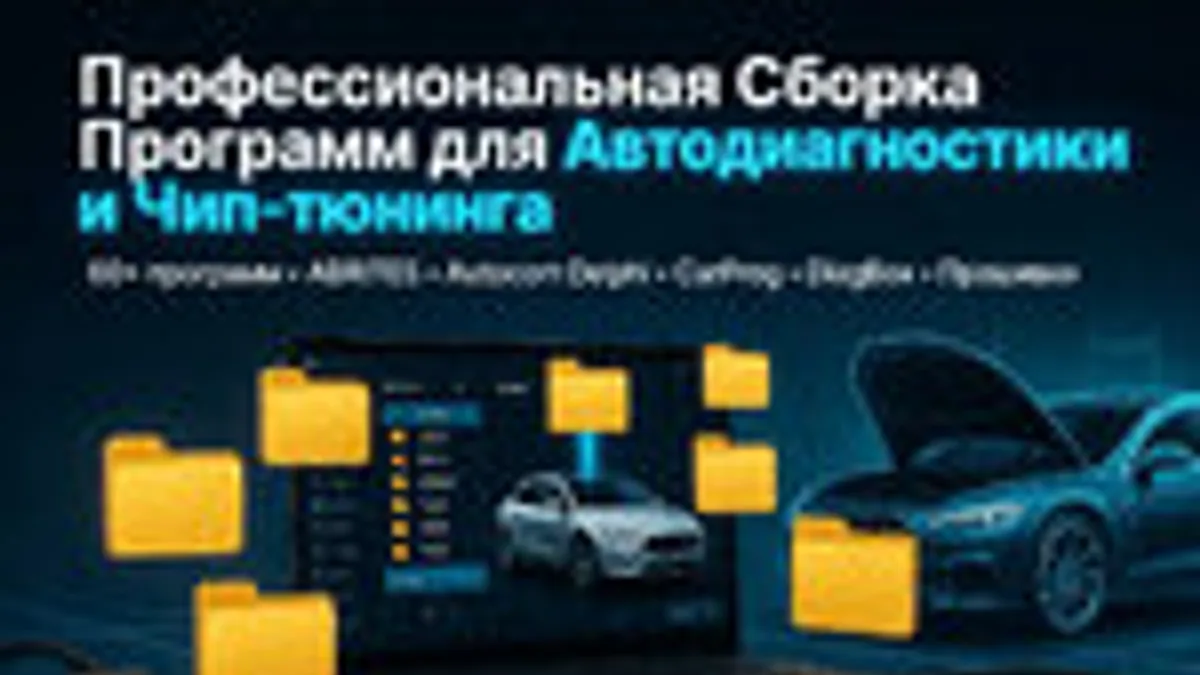 Обложка курса: Сборка Программ для Автодиагностики и Чип-тюнинга. Площадка: Sharewood