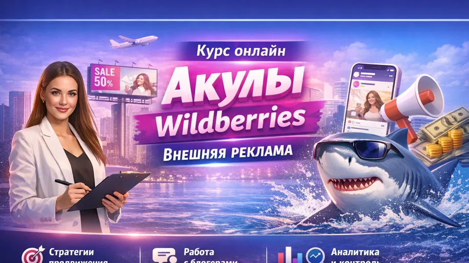 Внешняя реклама (Акулы WB)